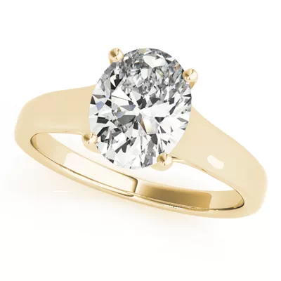 Odessa Oval Solitaire Engagement Ring