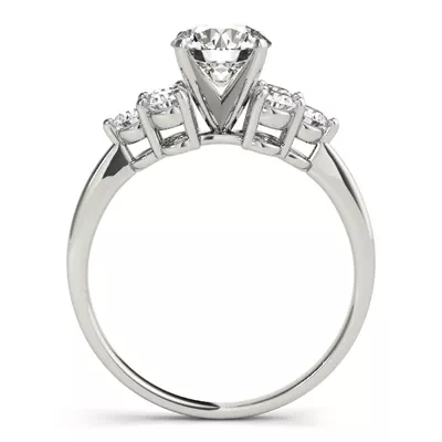 Liesel Diamond Cluster Engagement Ring