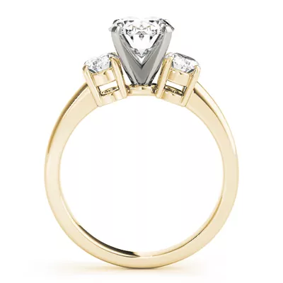 Florentina Three Stone Engagement Ring