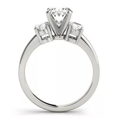Florentina Three Stone Engagement Ring