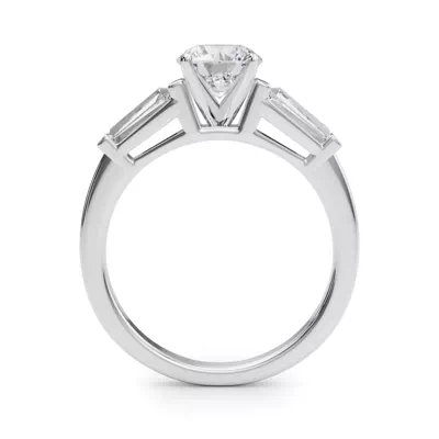 Nya Three Stone Engagement Ring