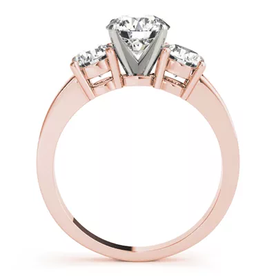 Cleo Three Stone Engagement Ring