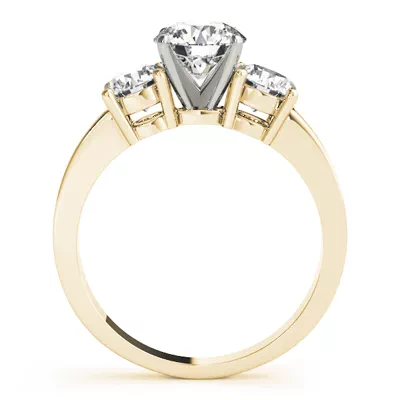 Cleo Three Stone Engagement Ring