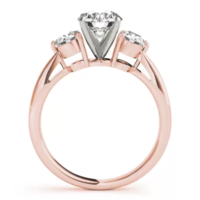 Ansley Three Stone Engagement Ring