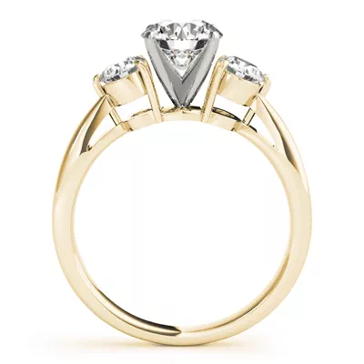 Ansley Three Stone Engagement Ring