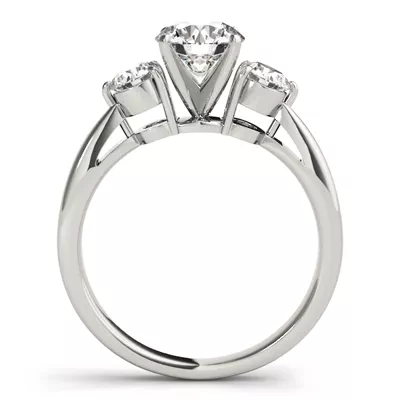 Ansley Three Stone Engagement Ring