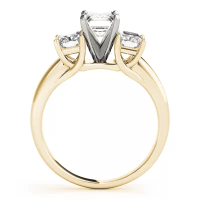 Oceana Three Stone Engagement Ring