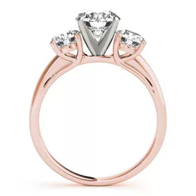 Landry Three Stone Engagement Ring