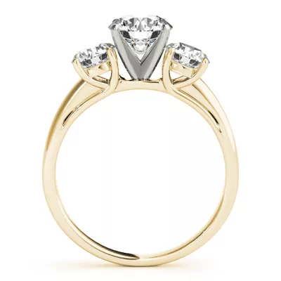 Landry Three Stone Engagement Ring