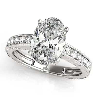 Seneca Vintage Inspired Engagement Ring
