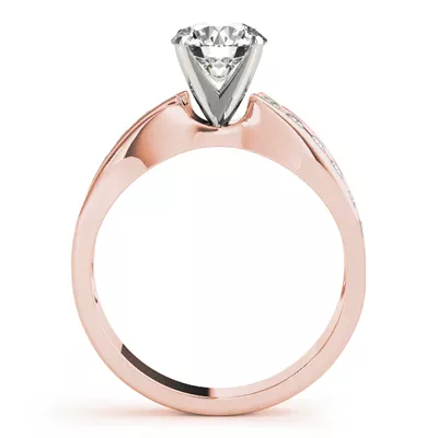 Bowie Channel Diamond Engagement Ring