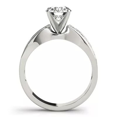 Bowie Channel Diamond Engagement Ring