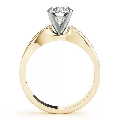 Bowie Channel Diamond Engagement Ring