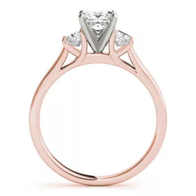 Millie Three Stone Engagement Ring