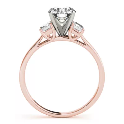Jana Three Stone Engagement Ring
