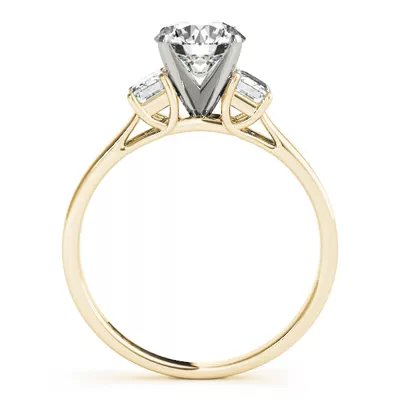Jana Three Stone Engagement Ring