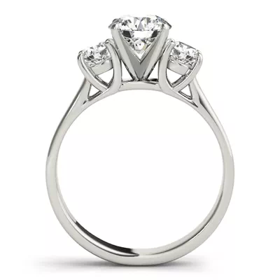Campbell Three Stone Engagement Ring