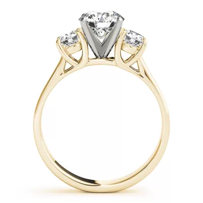 Campbell Three Stone Engagement Ring