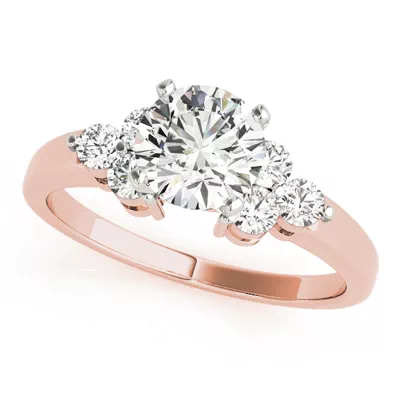 Essie Diamond Cluster Engagement Ring
