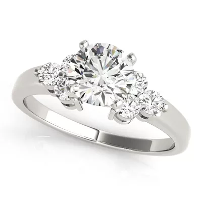 Essie Diamond Cluster Engagement Ring