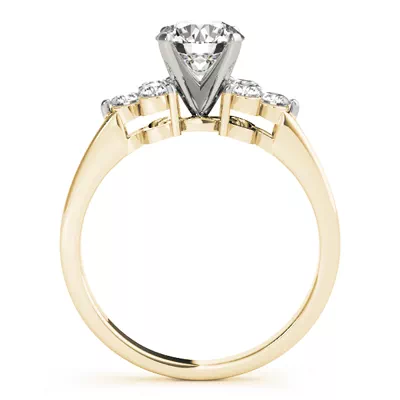 Essie Diamond Cluster Engagement Ring