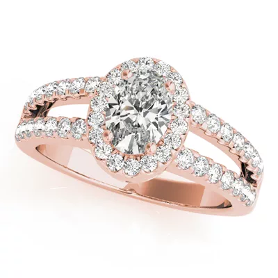 Zya Halo Engagement Ring