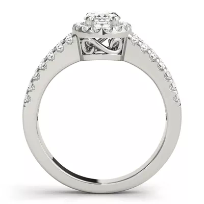 Zya Halo Engagement Ring
