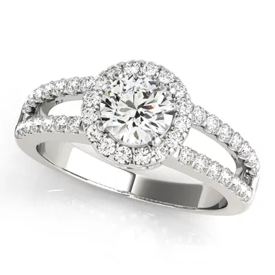Ember Halo Engagement Ring
