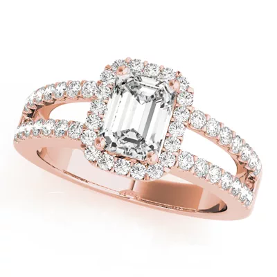 Kiti Halo Engagement Ring
