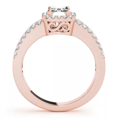 Kiti Halo Engagement Ring