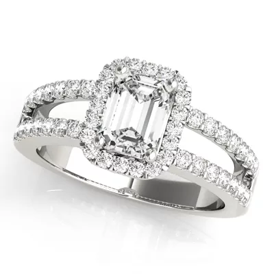 Kiti Halo Engagement Ring