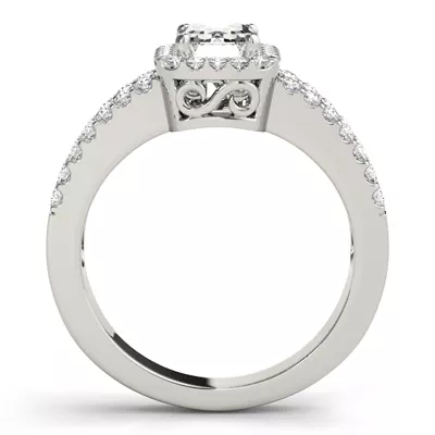 Kiti Halo Engagement Ring