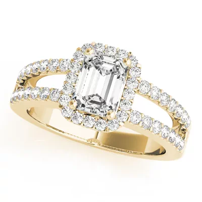 Kiti Halo Engagement Ring