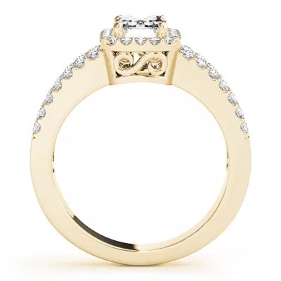 Kiti Halo Engagement Ring