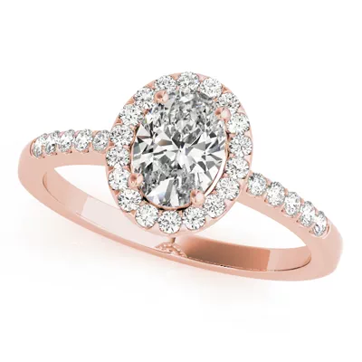 Beeba Halo Engagement Ring