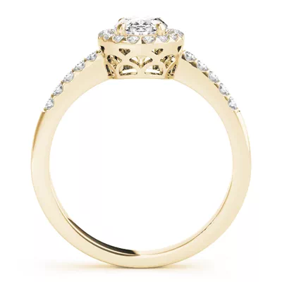 Beeba Halo Engagement Ring