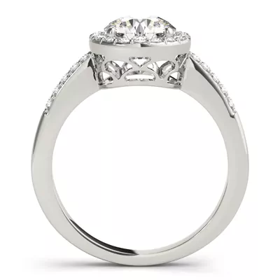 Lillee Halo Engagement Ring