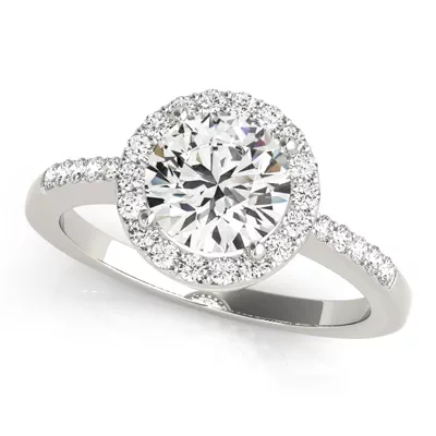 Lillee Halo Engagement Ring