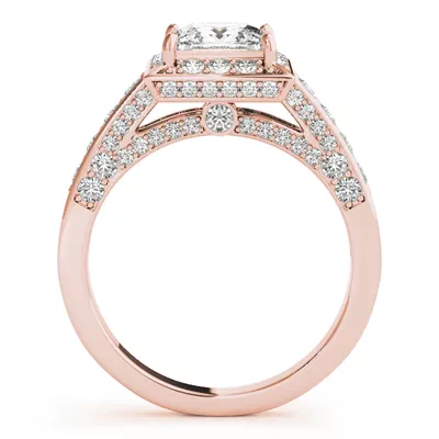 Gracie Halo Engagement Ring