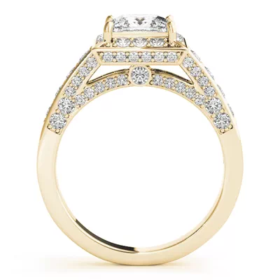 Gracie Halo Engagement Ring