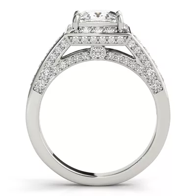 Gracie Halo Engagement Ring