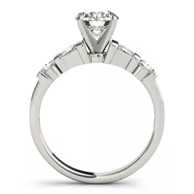 Lorna Baguette Diamond Engagement Ring