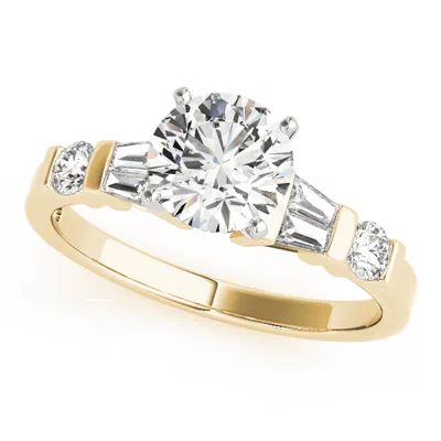 Lorna Baguette Diamond Engagement Ring