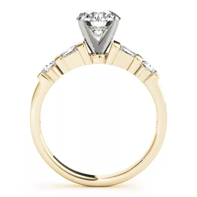 Lorna Baguette Diamond Engagement Ring