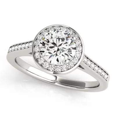 Lillia Halo Engagement Ring