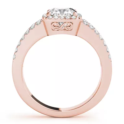 Elliana Halo Engagement Ring