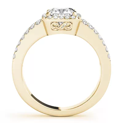 Elliana Halo Engagement Ring