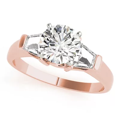 Yasmine Three Stone Engagement Ring