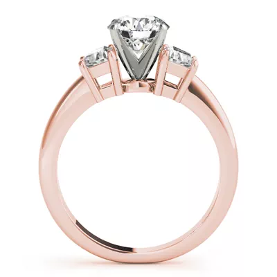 Dione Three Stone Engagement Ring
