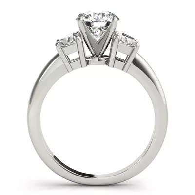 Dione Three Stone Engagement Ring